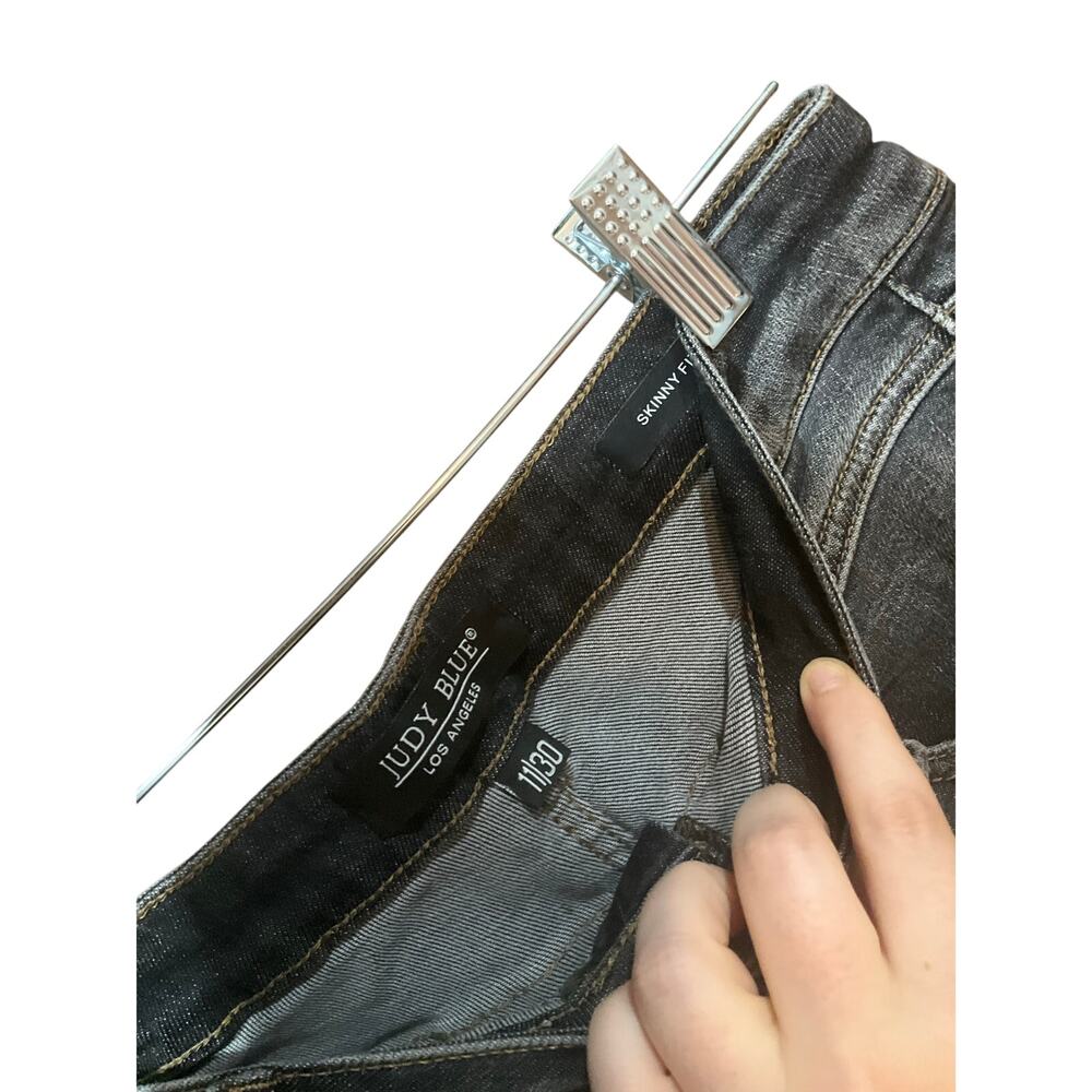Judy Blue Jeans Women 30 Black Skinny Fit - Picture 2 of 3